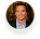 Woman profile icon mark