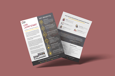 LMS Jump Start flyers mockup