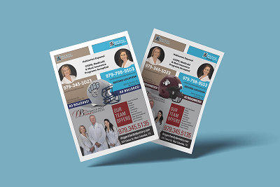 West Brazos Dental flyers art