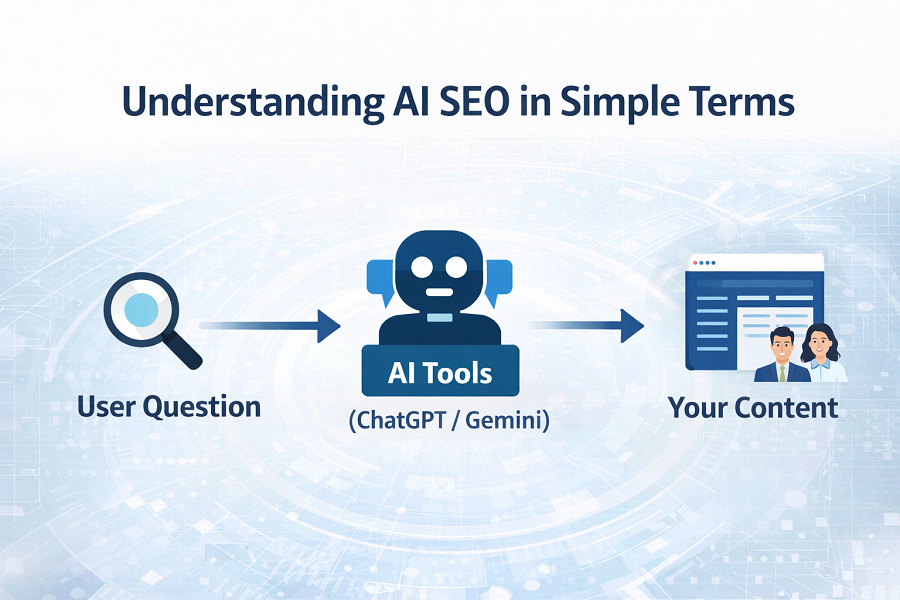 AI SEO explained visually